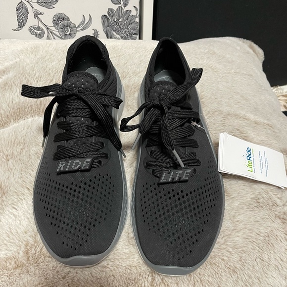 Crocs LiteRide™ 360 Pacer in Black/Slate Grey Size 7 Men - Picture 8 of 12